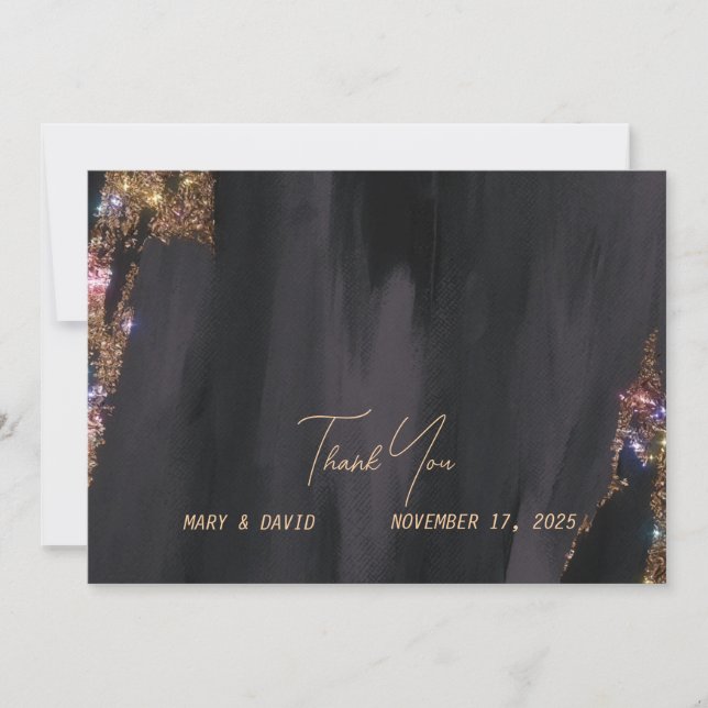 Dankeschön Karte (Vorderseite)