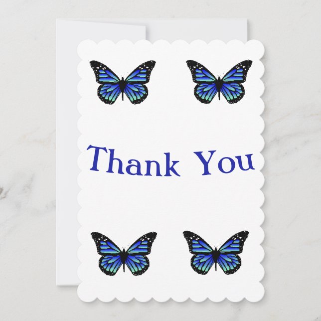 Dankeschön Karte (Vorderseite)