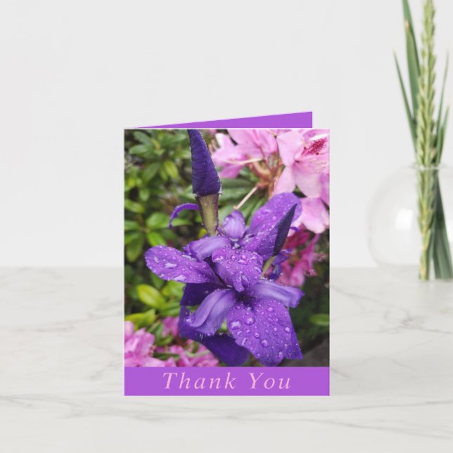 Dankeschön Karte (Vorderseite)