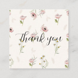 Dankeschön-Karte Begleitkarte