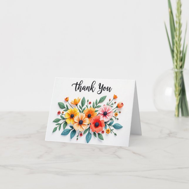 Dankeschön-Karte Dankeskarte (Vorderseite)