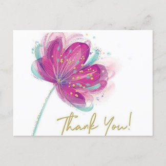 Dankeschön-Karte Postkarte