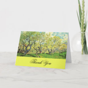 Dankeschön Karte, Vincent van Gogh, Orchard in Blo Dankeskarte