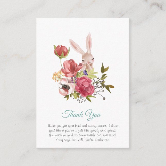 Dankeschön Karten - mehrere oder Single (Vorderseite)