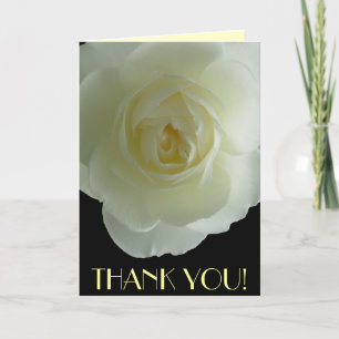 Dankeschön Karten Weiße Blume Grußkarte