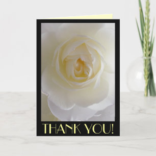 Dankeschön Karten Weiße Blume Grußkarte