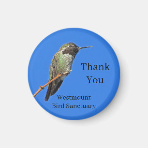 Dankeschön Kolibri Non-Profit Würdigung Magnet