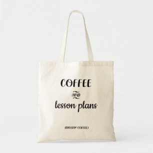 Dankeschön Lehrer Geschenk Lehrer Kaffee und Unte Tragetasche