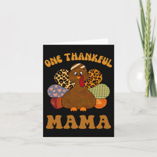 Dankeschön Mama für Frauen Fall Mama Erntedank Tur Karte