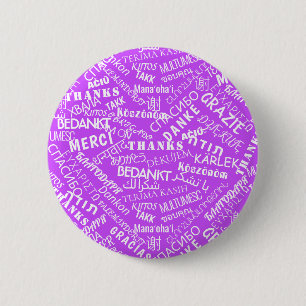 Dankeschön! - Mehrsprachigkeit - Internationale We Button