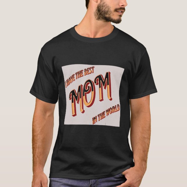 Dankeschön Mutter harte Arbeit T-Shirt (Vorderseite)