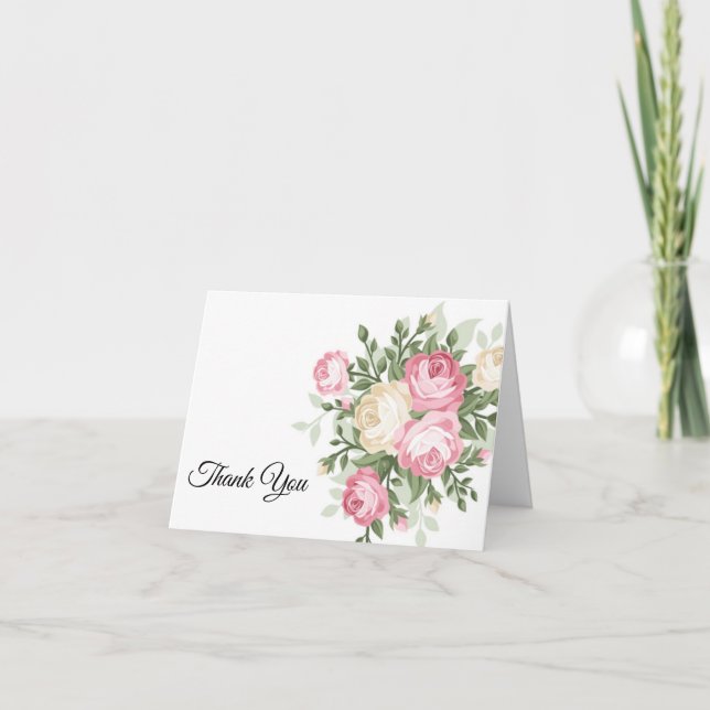 Dankeschön Note Card Dankeskarte (Vorderseite)