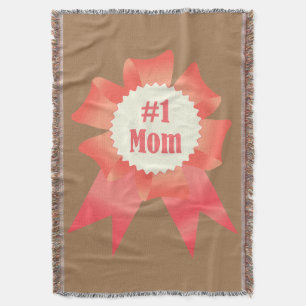 Dankeschön Nummer Eins Mama Gewinner Preisband Decke