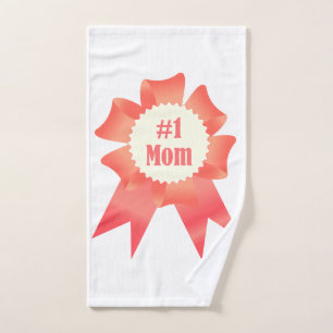 Dankeschön Nummer Eins Mama Gewinner Preisband Handtuch
