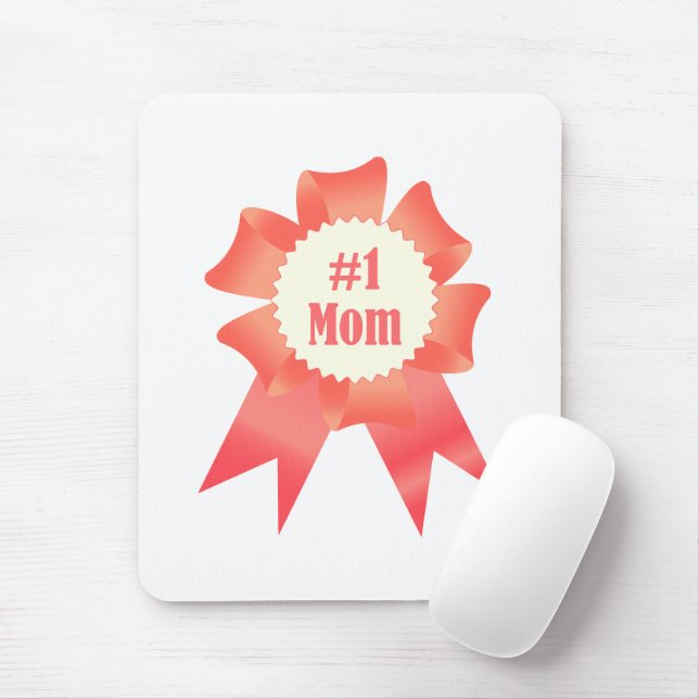 Dankeschön Nummer Eins Mama Gewinner Preisband Mousepad (Mit Mouse)