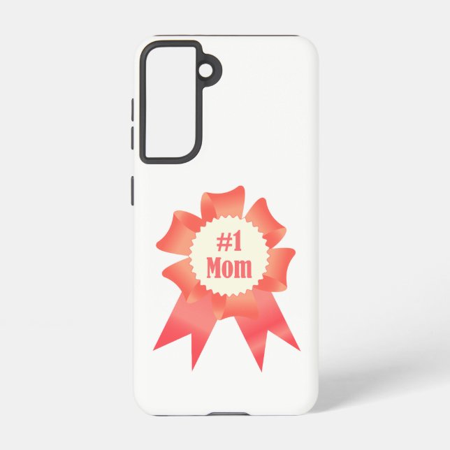 Dankeschön Nummer Eins Mama Gewinner Preisband Samsung Galaxy Hülle (Rückseite)