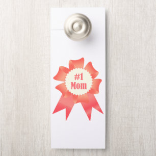 Dankeschön Nummer Eins Mama Gewinner Preisband Türanhänger