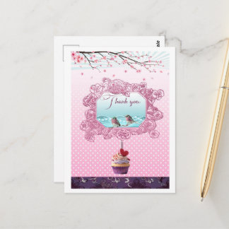 Dankeschön-Postkarte Postkarte