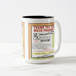 Dankeschön-Rezept Zweifarbige Tasse