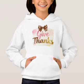 Dankeschön-T-Shirt | Florales Herbst-Coquette-Shir Hoodie