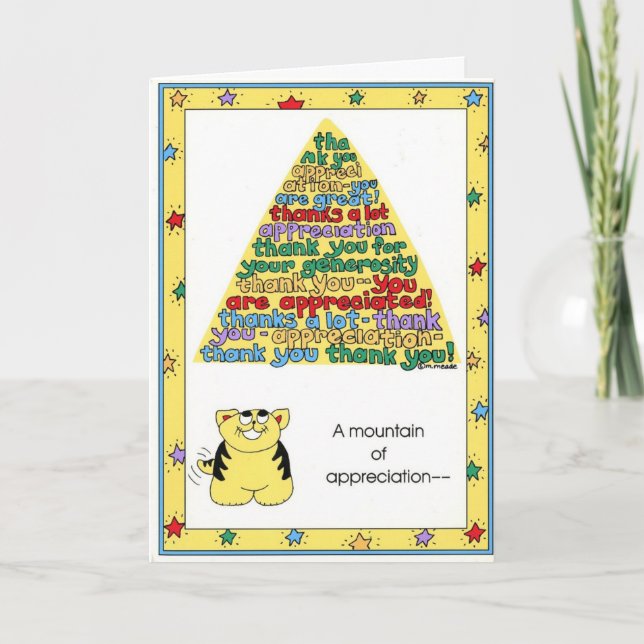 Dankeskarte (Vorderseite)