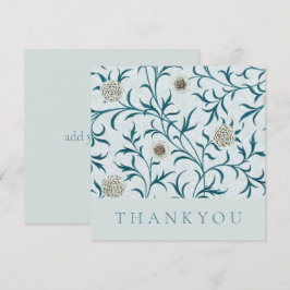 Dankeskarte: WILLIAM MORRIS : FLORALISCHES DESIGN Dankeskarte