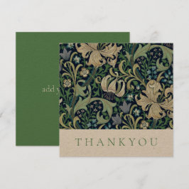 Dankeskarte: WILLIAM MORRIS : HONEYSUCKLE Dankeskarte