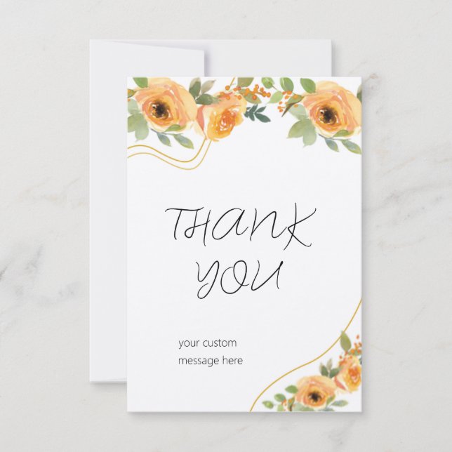 Dankeskarten Dankeskarte (Vorderseite)