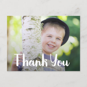 Dankeskarten-Foto für Kindergeburtstagsfeier Postkarte