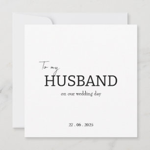 Dankeskarten für meinen Mann zum Hochzeitstag Dankeskarte