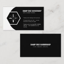 Dankeskarten für Sharp Edge Barbershop