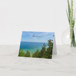 Dankeskarten mit Blick auf Lake Huron Dankeskarte