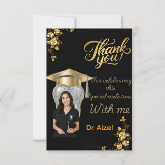 Dankeskarten zur Graduierung für Dentalhygieniker Dankeskarte