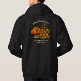DANKFUL SCHÖNE Erntedank Familie Hoodie