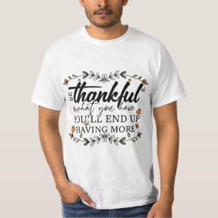 DANKFUL SEIN, WAS DU HAST! T-Shirt