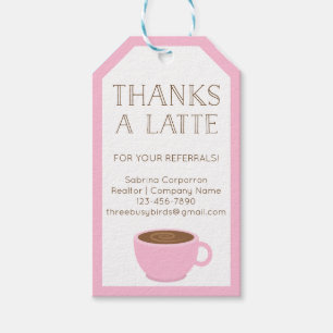 Dankt einer Latte Lehrer-Anerkennung Geschenkanhänger