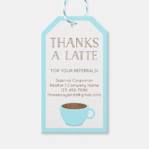 Dankt einer Latte Lehrer-Anerkennung Geschenkanhänger