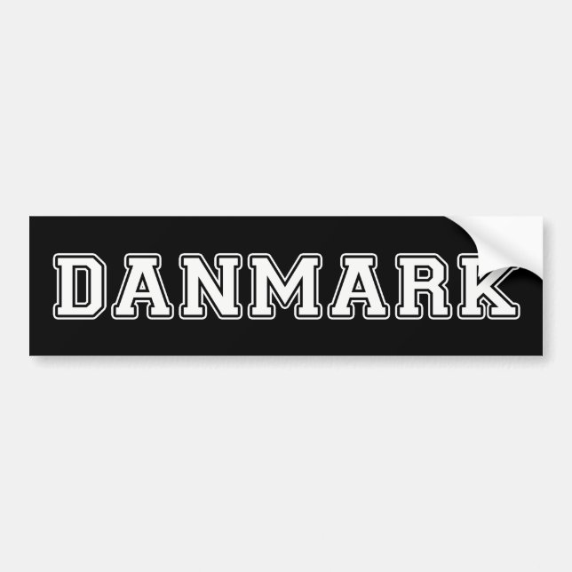 Danmark Autoaufkleber (Vorne)