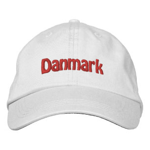 Danmark Bestickte Baseballkappe