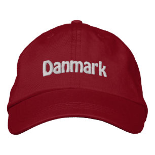 Danmark Bestickte Baseballkappe