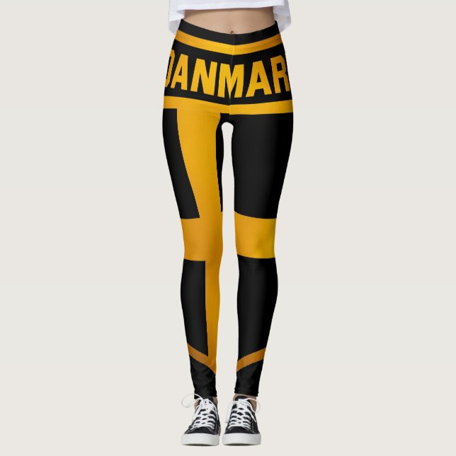 Danmark Emblem Leggings (Vorderseite)