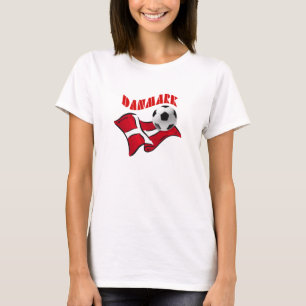 Danmark Fußball fudbold Flagge von Dänemark-Gang T-Shirt