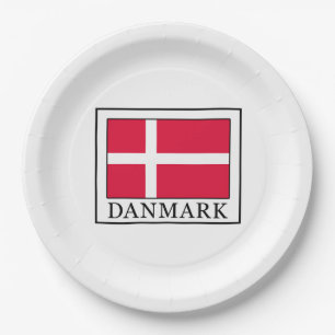 Danmark Pappteller