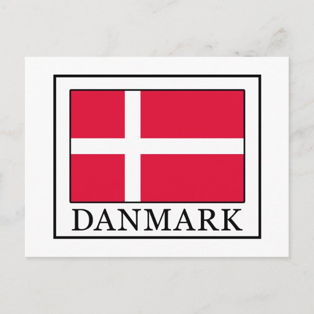 Danmark Postkarte (Vorderseite)