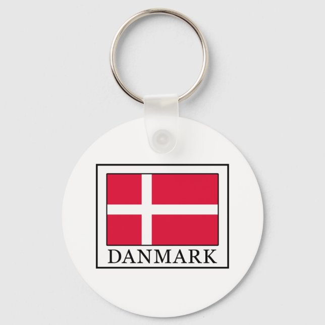 Danmark Schlüsselanhänger (Vorderseite)