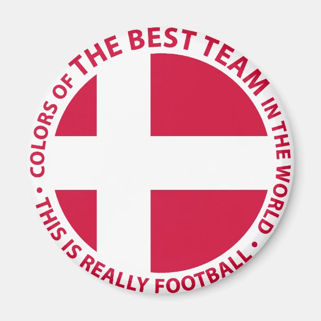 Danmark Shield Magnet (Vorne)
