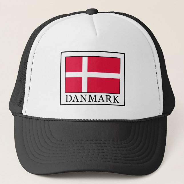 Danmark Truckerkappe (Vorderseite)