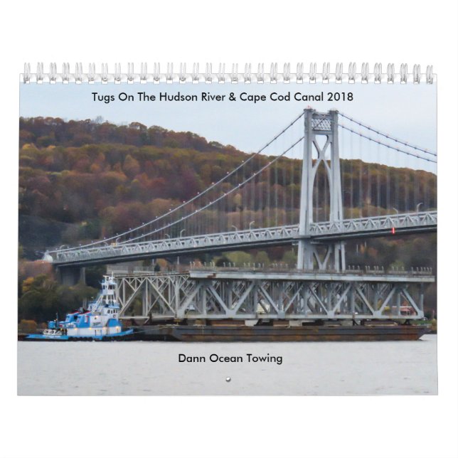 Dann Ozean, der 2018 schleppt Kalender (Titelbild)