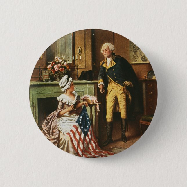 Dann und immer von Percy Moran Button (Vorderseite)