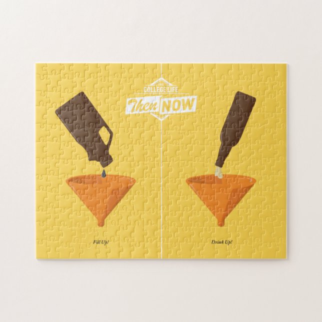 Dann und jetzt: Bier Pong (Horizontal)